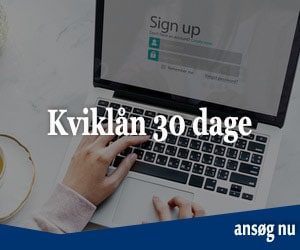 Kviklån 30 dage