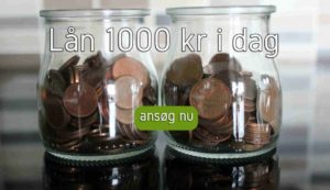 Lån 1000 kr i dag