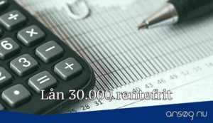 Lån 30.000 rentefrit