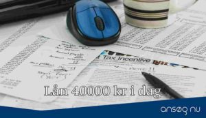 Lån 40000 kr i dag