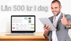 lån 500 kr i dag